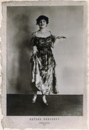 Božena Durasová, zpěvačka, herečka