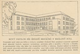 Brno mrzáčci Královo Pole nový pavilon