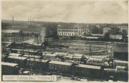 Železnice nádraží Schneider & Stepper Intercontinentale Bohumín Karviná 1930