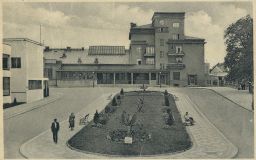 Železnice nádraží Rokycany 30. léta