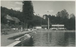 Městské koupaliště plovárna Rychnov nad Kněžnou 1935