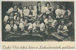 Luhačovice hotel Vltava upoutávka dívčí orchestr Karin