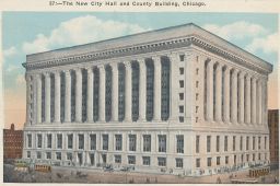 USA Chicago radnice / City Hall and Court House