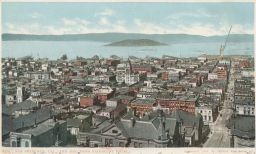 USA San Francisco from Fairmount Hotel 1905