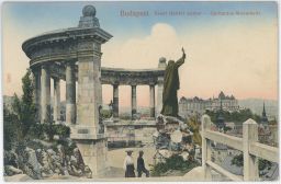 Budapest Szent Gellért szobor Socha sv. Gellerta 1911