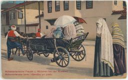 Mohamedánské ženy Sarajevo 1912