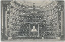 Opera La Scala Milano Itálie / Teatro della Scala 1922
