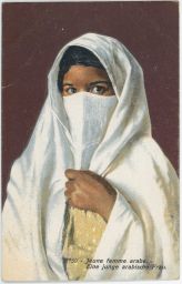 Islám arabská mladá žena / Jeune femme arabe