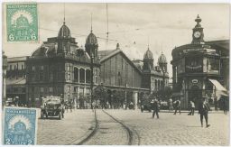 Železnice nádraží Budapest Západní nádraží / Nyugati pályaudvar 1929
