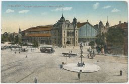 Železnice Západní nádraží Maďarsko Budapest Nyugoti pu.
