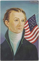 Prezident USA James Monroe Morris Katz 1967