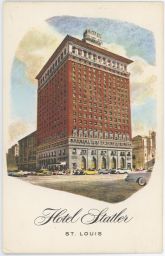 USA St. Louis Hotel Statler Hilton Hotel