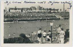 Tyršovo koupaliště plovárna Dvůr Králové 1937 7091745673