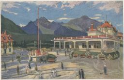 Vysoké Tatry Lázně Štrbské pleso Grandhotel E. Kosa