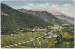 Železnice Slovinsko Jugoslávie Jesenice panorama 1912