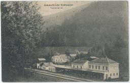 Železnice nádraží Hrubá Voda Hlubočky Olomouc 1915
