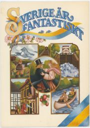 Švédská fantazie koláž 1976