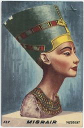 Reklama aerolinky Nefertiti Misrair