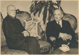Masaryk a Beneš u kafíčka