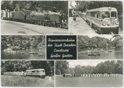 Pionýrská železnice Drážďany 1981