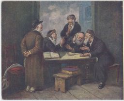 Judaica Židé S. Kohn: Talmudisté Salon International