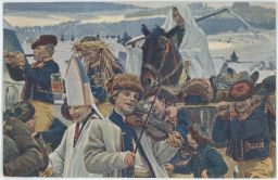 Etnografie kroje zvyky Jaroslav Spillar: Pochovávání masopustu Minerva