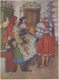 Etnografie kroje Frolka Ve prospěch českých škol ve Vídni 1912