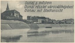 Komárno Komárom Dunaj s městem