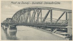 Komárno Komárom most na Dunaji