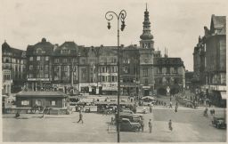 Ostrava Masarykovo náměstí obchody protektorát