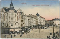 Olomouc Horní náměstí Promenáda A-B 1917 K