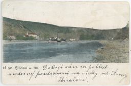 Vltava sv. Kilián nad Vltavou 1902 atelier Velím Praha