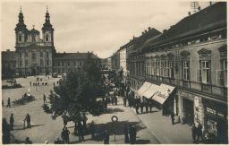 Uherské Hradiště náměstí F. Smékal F. Zapletal E.J.M.P.