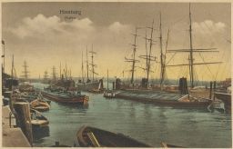 Německo Hamburg Hafen přístav 1930