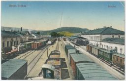 Železnice nádraží Česká Třebová 1915