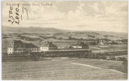 Železnice nádraží Horní Dvořiště nakl. Seidel Český Krumlov 1924