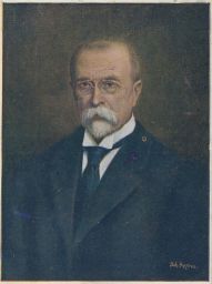 Masaryk TGM malovaný portrét B. Kozina 1920