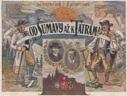 Masaryk a Wilson Od Šumavy k Tatrám 28. řájen 1918