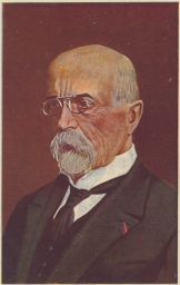 Masaryk TGM malovaný portrét