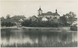 Vysoké Veselí starý rybník 1936 JKR