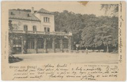 Praha restaurace Stromovka Bellmann 1901