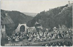 Praha Šárka Divadlo v Šárce nakl. Krátkoruký 1913