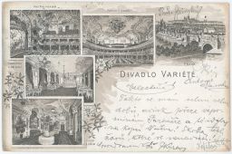Praha Karlín divadlo Varieté 1900