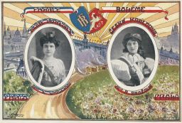 Praha slavnost královen květin 1910
