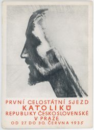 Praha 1. celostátní sjezd katolíků 27.-30.6.1935 fritz Kuspersky