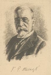 Masaryk TGM kresba
