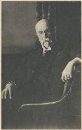 Masaryk TGM president v křesle