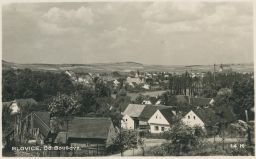 Blovice Boušov Plzeň jih 30. léta
