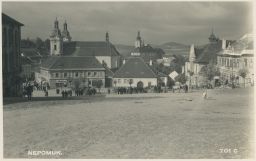 Baťa Nepomuk náměstí 30. léta
