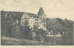Luhačovice Zlín vila Vlasta 1924